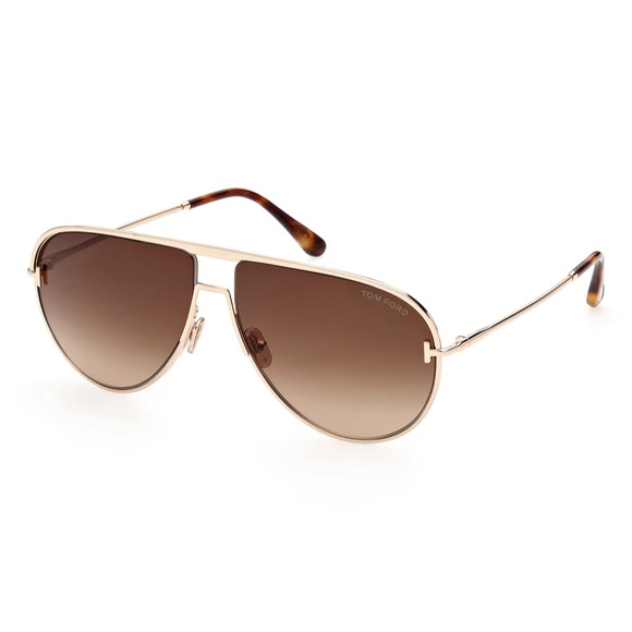 NWT in original box Theo 60mm Gradient Pilot Sunglasses